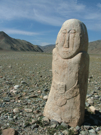 Turkic stone monument